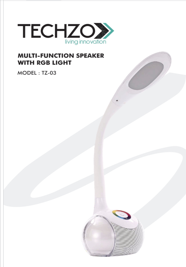techzo living innovation bluetooth speaker